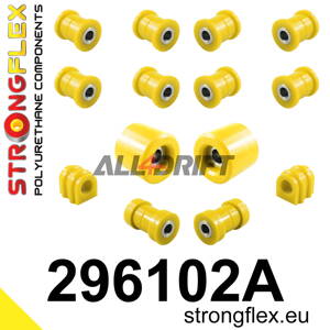 296102A: Rear suspension bush kit SPORT