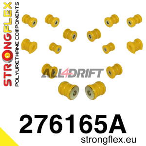 276165A: Rear suspension polyurethane bush kit SPORT