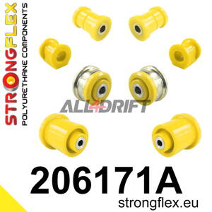 206171A: Front suspension and ream beam bush kit SPORT