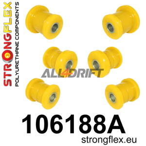 106188A: Rear subframe bush kit SPORT