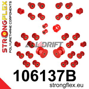106137B: Full suspension polyurethane bush kit