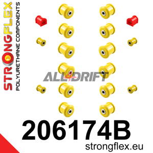 206174B: Full suspension polyurethane bush kit