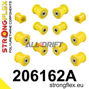 206162A: Front and rear suspension bush kit SPORT