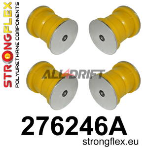 276246A: Rear subframe bush kit SPORT