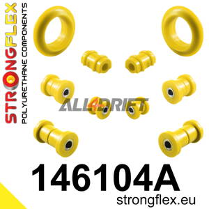 146104A: Front suspension and ream beam bush kit SPORT