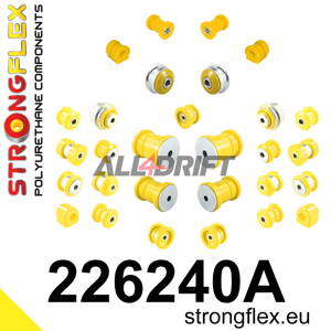 226240A: Full suspension polyurethane bush kit SPORT