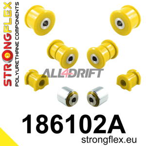 186102A: Rear suspension bush kit SPORT