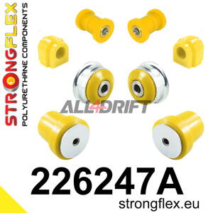 226247A: Front suspension and ream beam bush kit SPORT