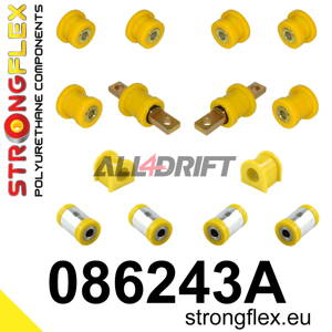 086243A: Rear suspension bush kit (no bushes 081105B) SPORT