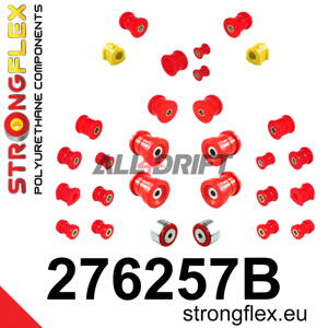 276257B: Full suspension polyurethane bush kit