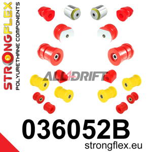 036052B: Full suspension  polyurethane bush kit