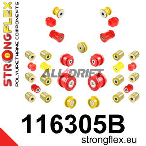 116305B: Full suspension polyurethane bush kit