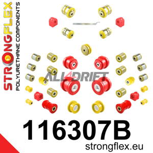 116307B: Full suspension polyurethane bush kit