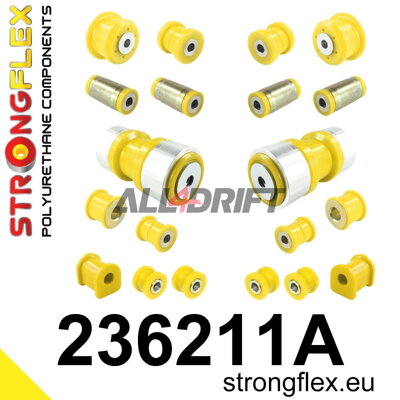 236211A Sada silentbloků zadní nápravy SPORT Volvo 760 / 780 / 960