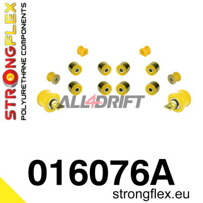 016076A: Sada silentbloků zadní nápravy SPORT - Alfa Romeo 147 (00-10) type 937 016076A: Sada silentbloků zadní nápravy SPORT - Alfa Romeo 147 (00-10) type 937