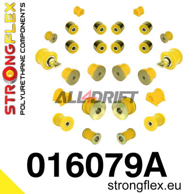 016079A: Full suspension bush kit SPORT - Alfa Romeo 147 (00-10) type 937