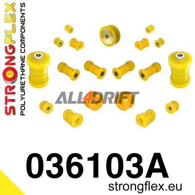 036103A: Full suspension bush kit SPORT - BMW II (82-91) E30
