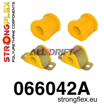 066042A: Front anti roll bar bush kit polyurethane SPORT - Fiat Cinquecento (91-98)