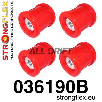 036190B Sada silentbloků zadní nápravy E39 Sedan - BMW E39 (95-03) Sedan