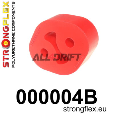 000004B: Exhaust mount hanger 36mm - Subaru I (92-00) GM GC GF