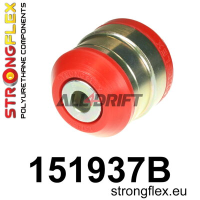 151937B: Front lower arm - rear bush 58mm - Renault III (09-16)