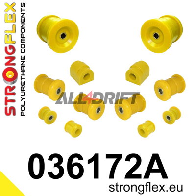 036172A Sada silentbloků zadní nápravy SPORT - BMW III (88-96) E34 036172A Sada silentbloků zadní nápravy SPORT - BMW III (88-96) E34