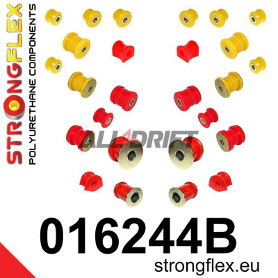 016244B: Full suspension bush kit - Alfa Romeo GTV (95-05) type 916