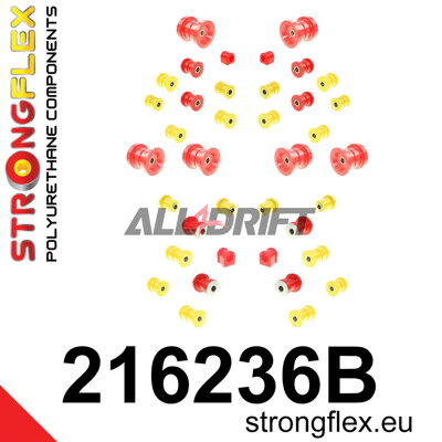 216236B: Full suspension bush kit