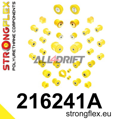 216241A: Full suspension bush kit SPORT - Toyota V (92-96) X90 216241A: Full suspension bush kit SPORT - Toyota V (92-96) X90