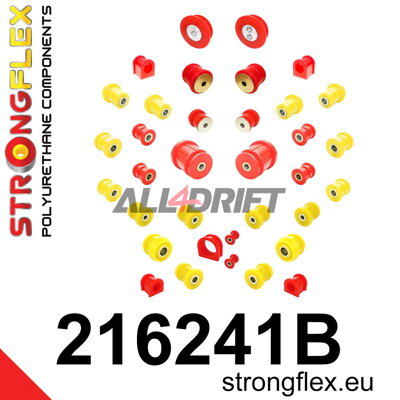 216241B: Full suspension bush kit - Toyota V (92-96) X90 216241B: Full suspension bush kit - Toyota V (92-96) X90