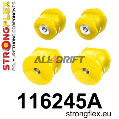 116245A: Rear subframe bush kit SPORT
