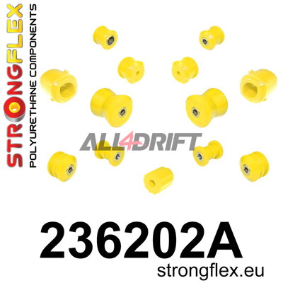 236202A: Rear Suspension Bush Kit SPORT