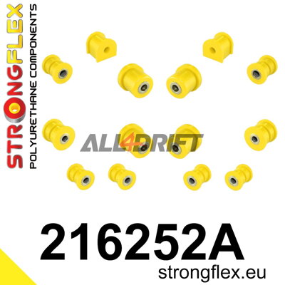 216252A: Rear suspension bush kit SPORT - Lexus II (94-00) XF20