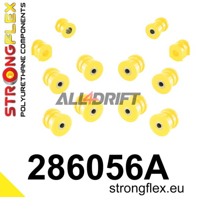 286056A Sada silentbloků zadní nápravy SPORT - Nissan II (92-02) K11