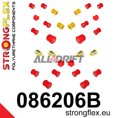 086206B: Full suspension bush kit