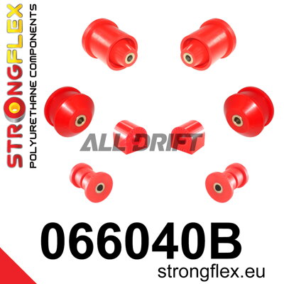 066040B: Front suspension and ream beam bush kit - Alfa Romeo Mito (08-18) type 955