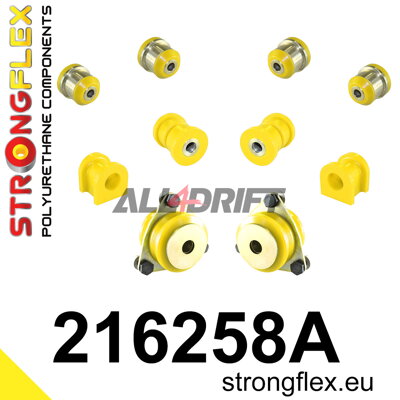 216258A: Front suspension bush kit SPORT