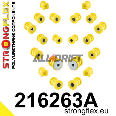 216263A: Full suspension bush kit SPORT