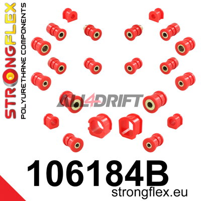 106184B: Full suspension bush kit