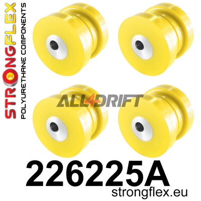 226225A: Rear subframe bush kit SPORT - Audi C5 (97-04) Quattro & Allroad