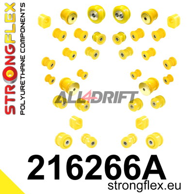 216266A: Full suspension bush kit SPORT