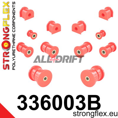 336003B: Rear suspension bush kit