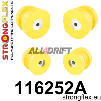 116252A: Rear subframe bush kit SPORT