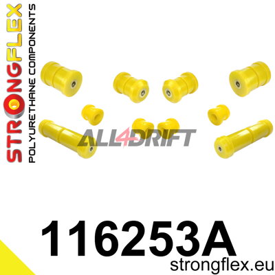116253A: Front suspension bush kit SPORT