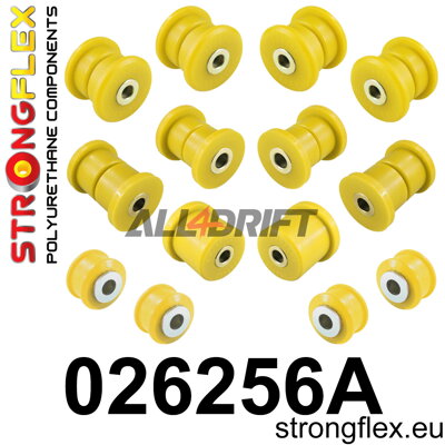 026256A: Front suspension bush kit SPORT