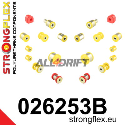 026253B: Rear suspension bush kit
