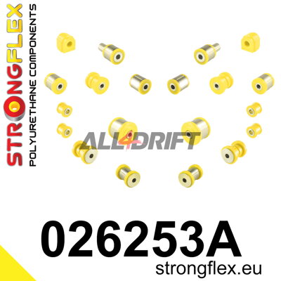 026253A: Rear suspension bush kit SPORT