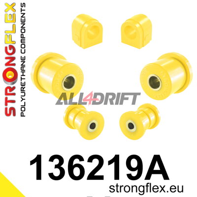 136219A: Front suspension bush kit SPORT