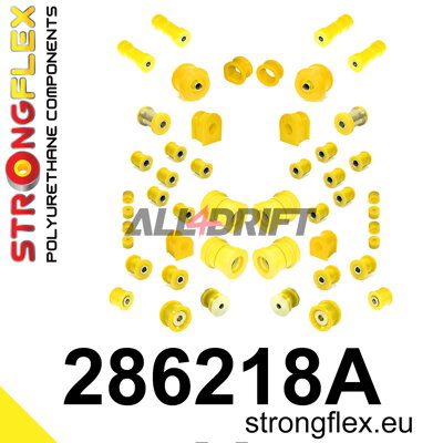 286218A: Full suspension bush kit SPORT - Nissan II (90-96) Z32