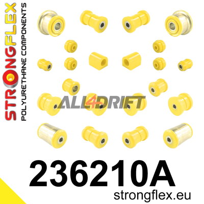 236210A: Full Suspension bush kit SPORT